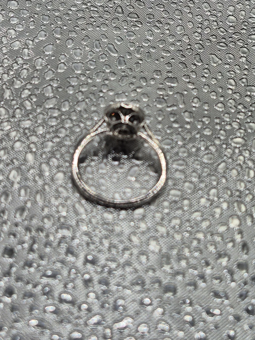 Genuine J Francis Embellished With Swarovski Zirconia Ring
